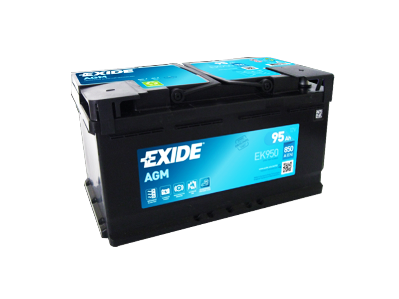 EXIDE EK950EXI 12V 95AH Akkumulátor 850A  /Start-Stop/